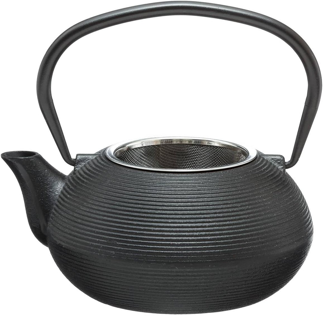 SECRET DE GOURMET Teekanne Gusseisen 600 ml (16 x 14 x 9 cm) (Grau), Grau