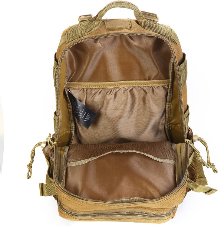 Rucksack für Freizeit Outdooraktivitäten Schule Arbeit Multifunktionsrucksack Camel 25/30l 25/30L, C