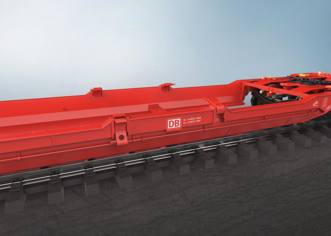 Märklin H0 Doppel-Taschenwagen Sdggmrss 738 mit 2 Sattelaufliegern