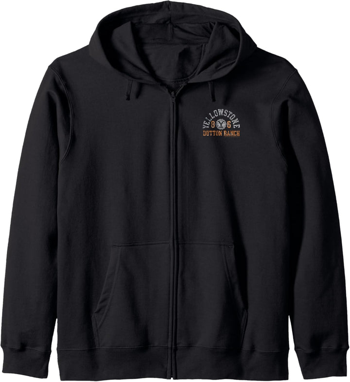 Yellowstone Dutton Ranch Protect The Family Front & Back Kapuzenjacke