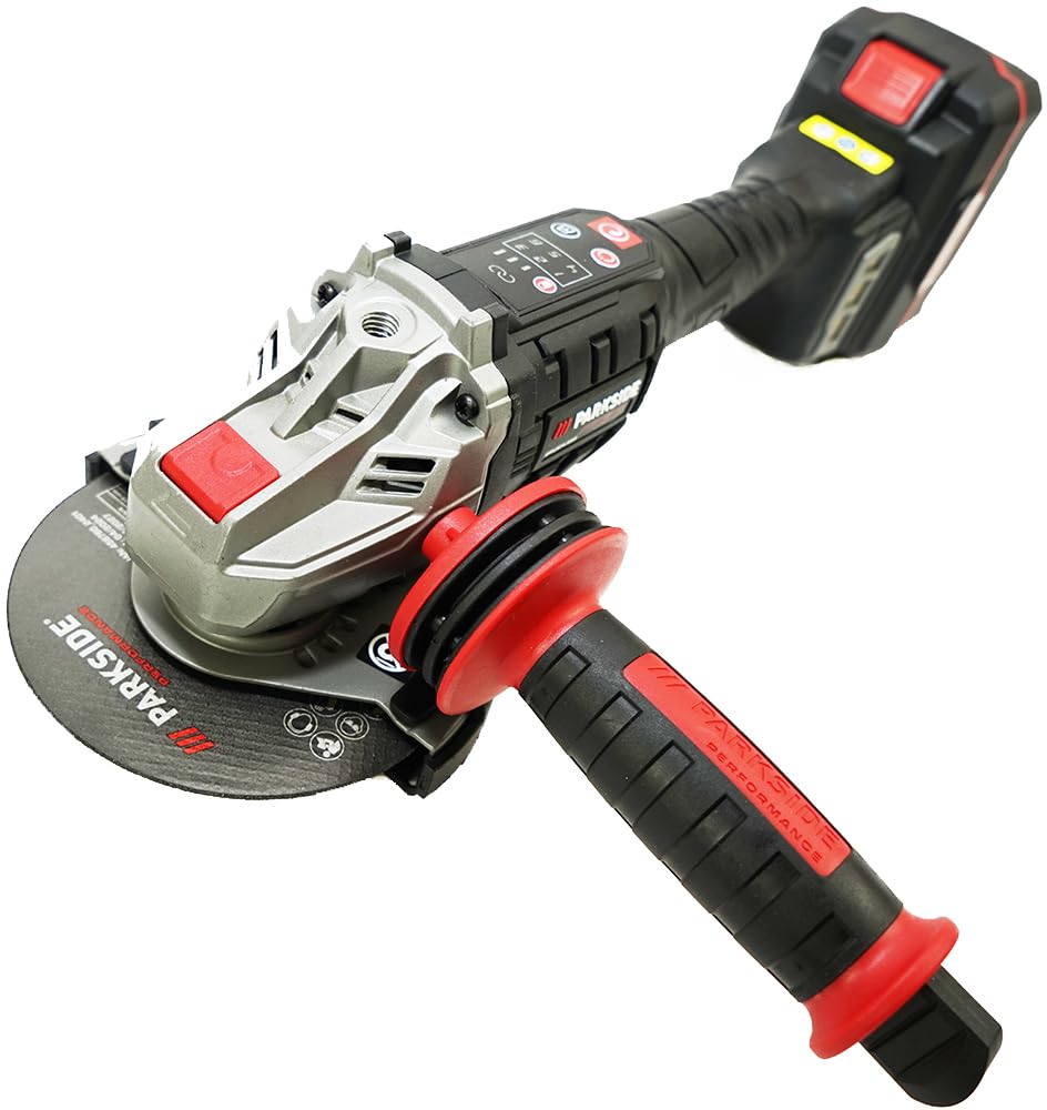 HEADNMORE® Bundle - PARKSIDE PERFORMANCE® 20V Akku Winkelschleifer AP 20 Li + HEADNMORE® Schlüsselan