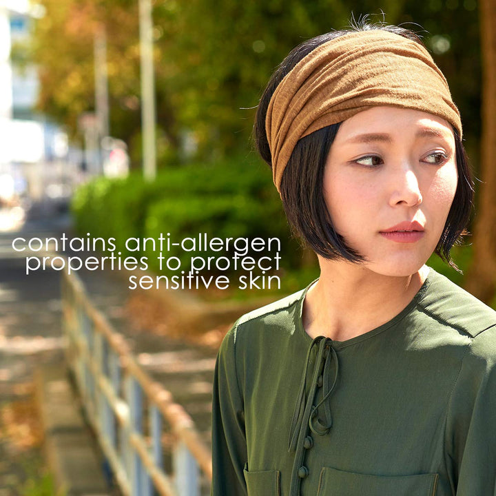 CHARM Leinen Haarband Herren Bandana - Damen Piraten Stirnband Kopftuch Kopf Band Elastisch Haarband