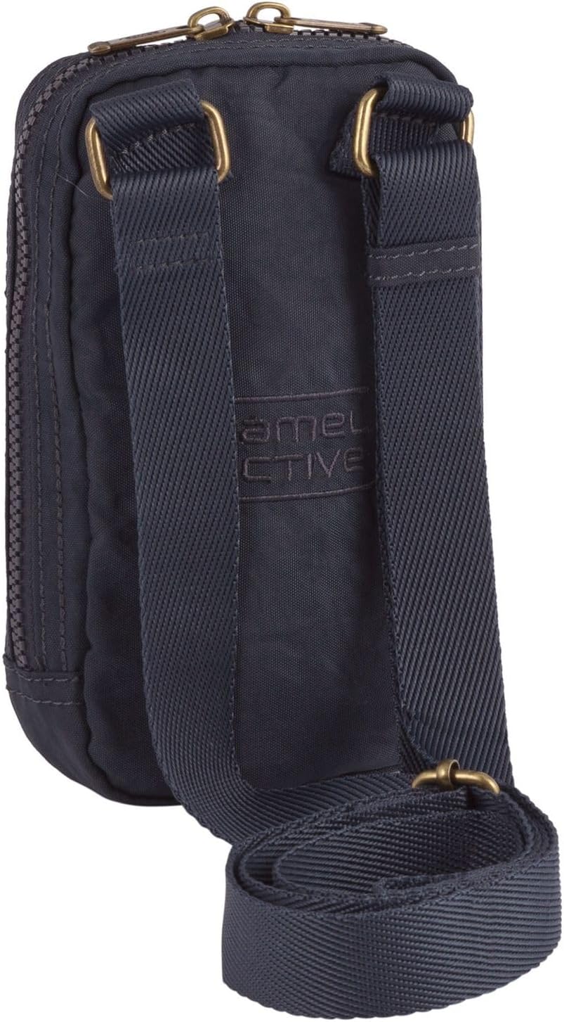 camel active Herren Rucksack mit 2-Wege-Reissverschluss 11,5x4x19,5 Dark Blue, 11,5x4x19,5 Dark Blue