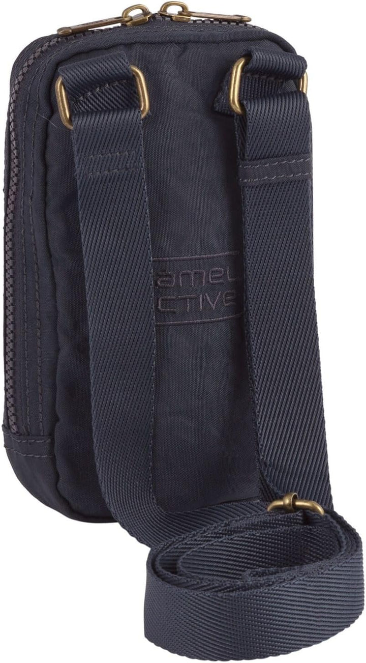 camel active Herren Rucksack mit 2-Wege-Reissverschluss 11,5x4x19,5 Dark Blue, 11,5x4x19,5 Dark Blue