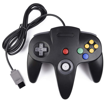 miadore 2X N64-Controller, klassischer kabelgebundener Gamecontroller für die Nintendo N64-Konsole (