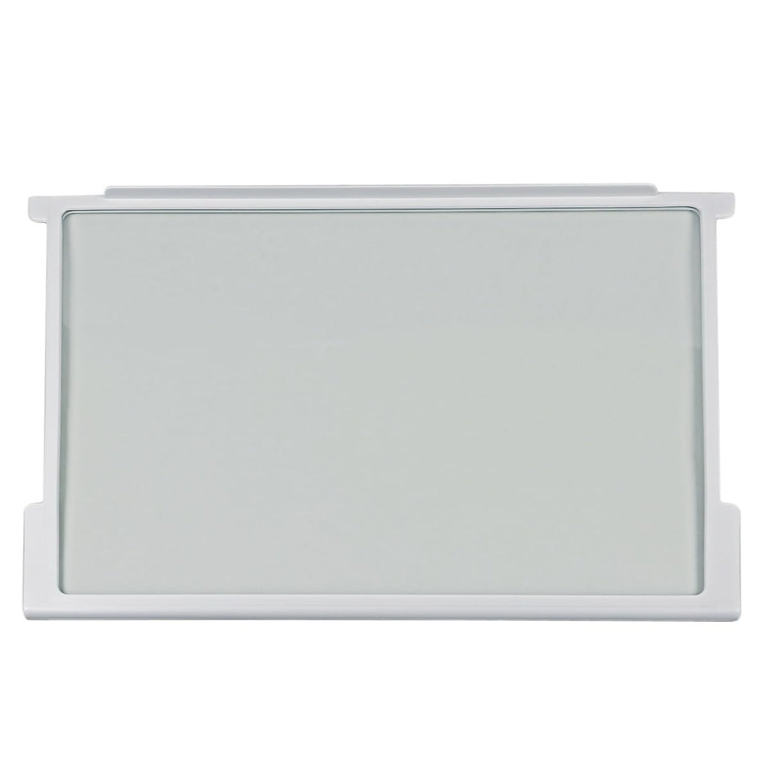 Gorenje 163336 ORIGINAL Glasplatte Scheibe Abdeckplatte Glasboden mit Halteleisten fürs Lebensmittel