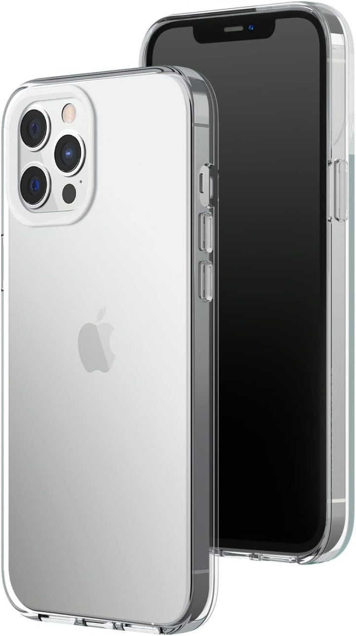 RhinoShield Crystal Clear Case kompatibel mit [iPhone 12 Pro Max] | Fortschrittliche Vergilbungsresi