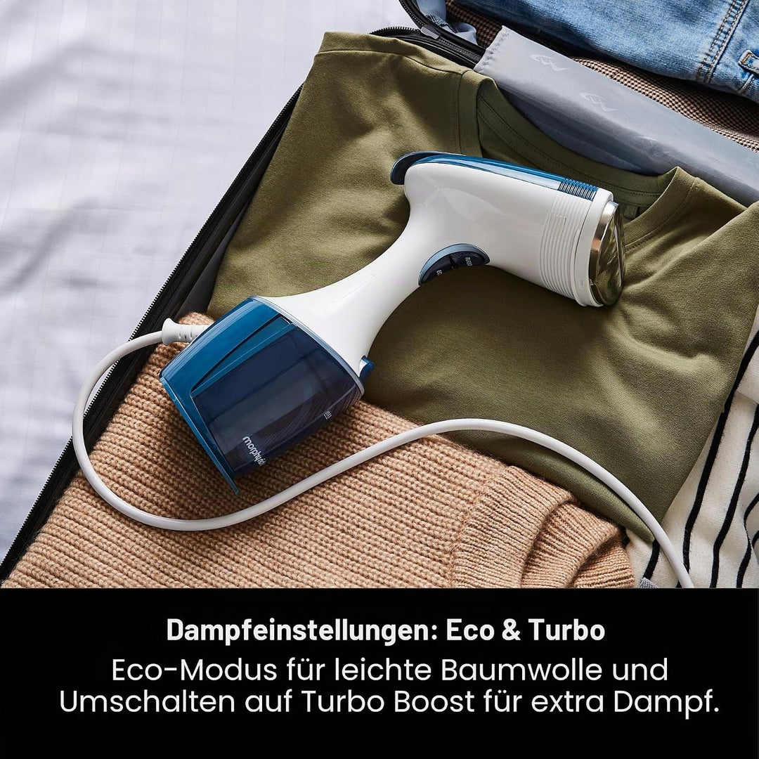 Morphy Richards 361000 Handdampfer für Kleidung, tötet Bakterien, erfrischt Stoffe Handheld Garment
