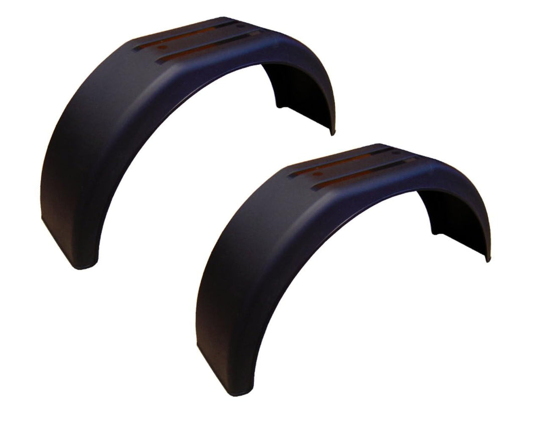 HGW Paar Kotflügel für Pkw-Anhänger (Kunststoff 22/78cm), Kunststoff 22/78cm