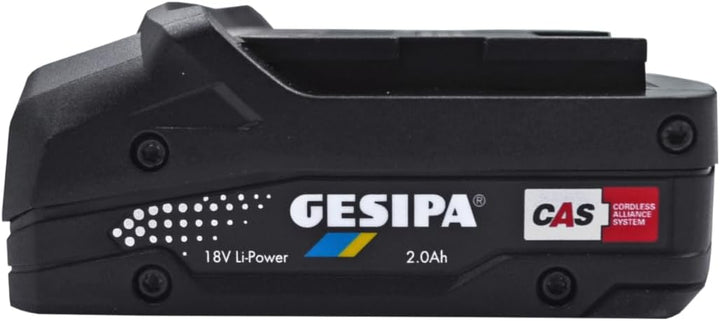 Gesipa Birdie on Air - Birdie inklusiv 1x 2,0 Ah plus 1x 4,0 Ah CAS-Akku, Ladegerät in L-Boxx inklus