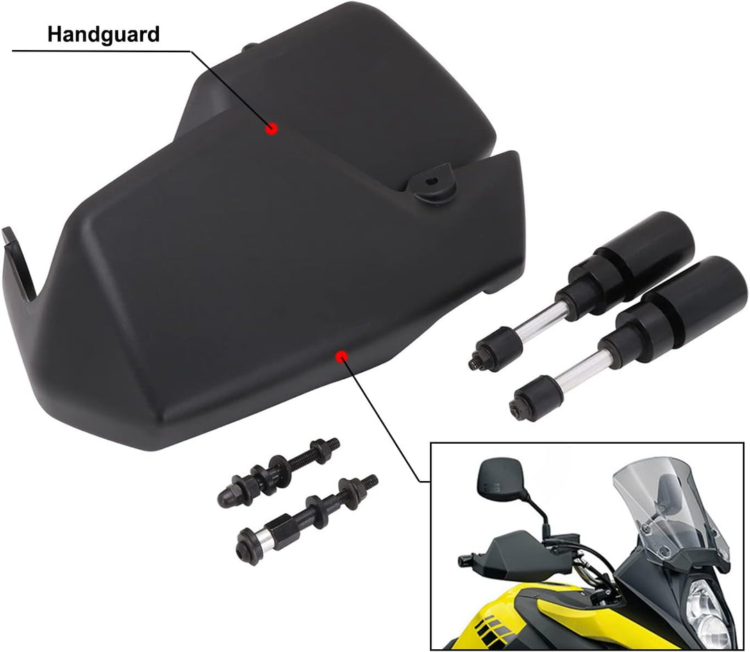 JFG RACING Motorrad Handschutz,Motorrad Handschutz Lenker Handprotektoren für DL650 V-Strom 2014 201