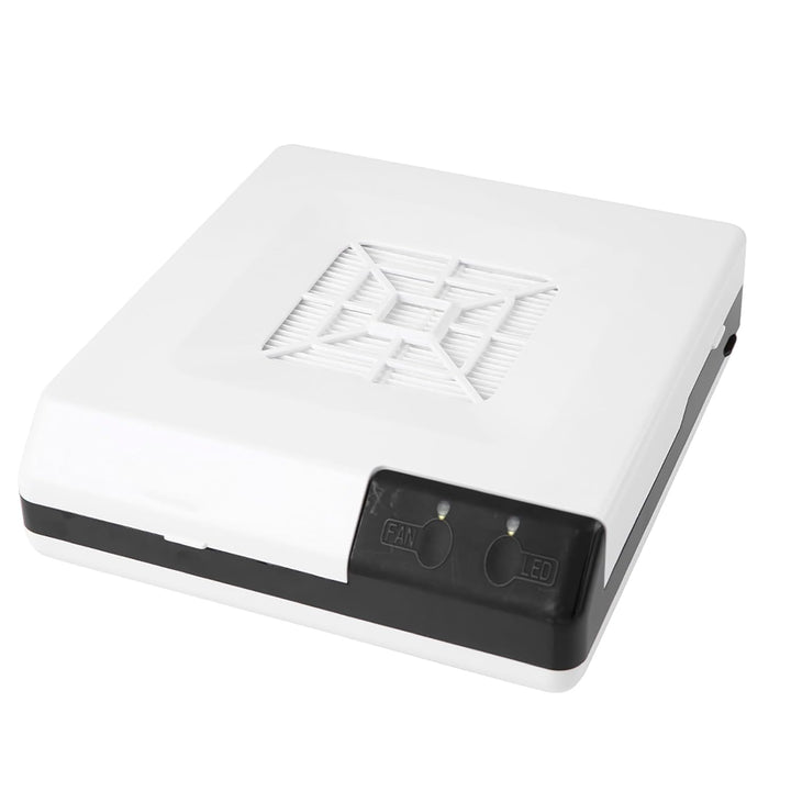 Nagel Staubsauger, 60W 2 IN 1 Salon Saug Staubsammler Maschine Mit LED Licht Starker Power Nail Art