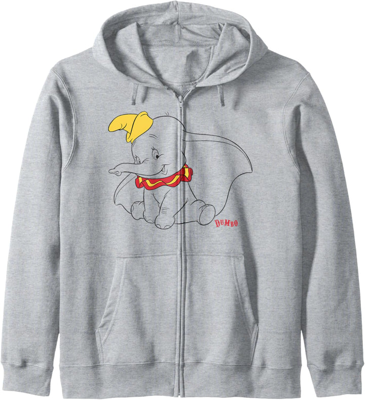 Disney Dumbo Outline Logo Kapuzenjacke