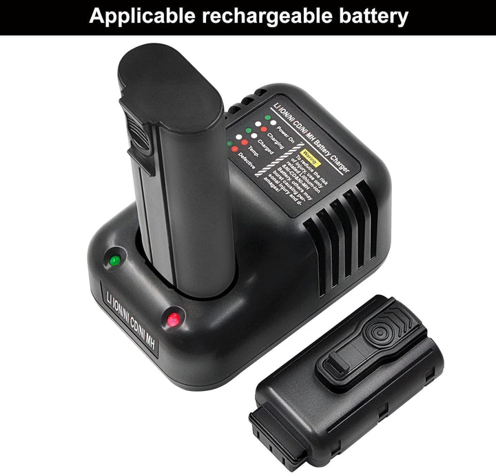Akkuladegerät 100-240V 50 / 60Hz für Paslode 7.2V Li-Ion& 6V NI-CD/NI-MH Akkuladegerät Paslode 40471