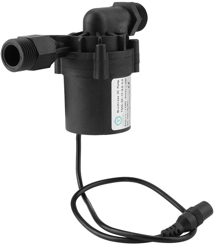 Zerodis Bierpumpe DC 12V 18W Pump Homebrew Pumpenzirkulation Brushless Bierpumpen für das Bierbrauen