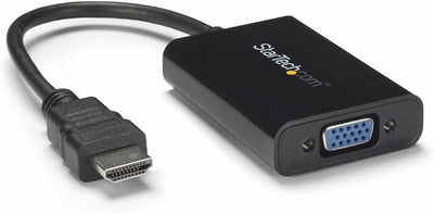StarTech.com HDMI auf VGA Adapter (Display Adapter HDMI VGA, HDMI auf VGA Video-Konverter für Laptop