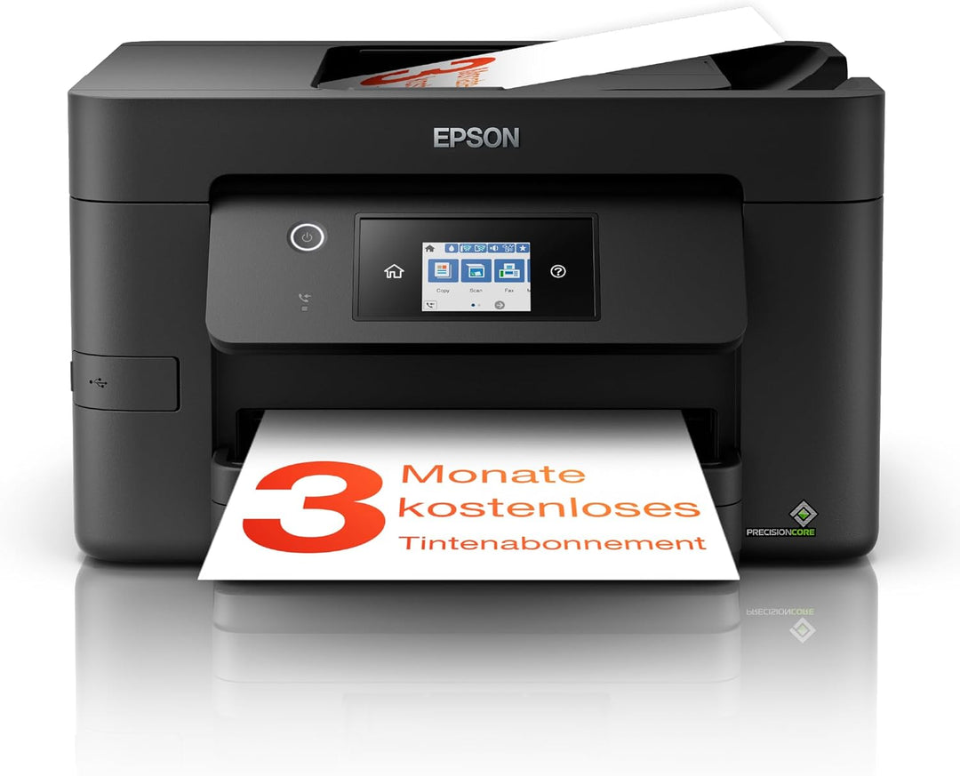 Epson Workforce PRO WF-3820DWF A4 Farbtintenstrahl-Multifunktionsgerät WF-3820 Ohne zusätzliche Tint