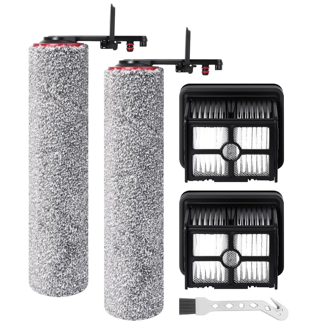 Ersatzbürstenrolle und HEPA-Filter Zubehör für Dreame H15 Pro Heat Nass- und Trockensauger, 2 Bürste