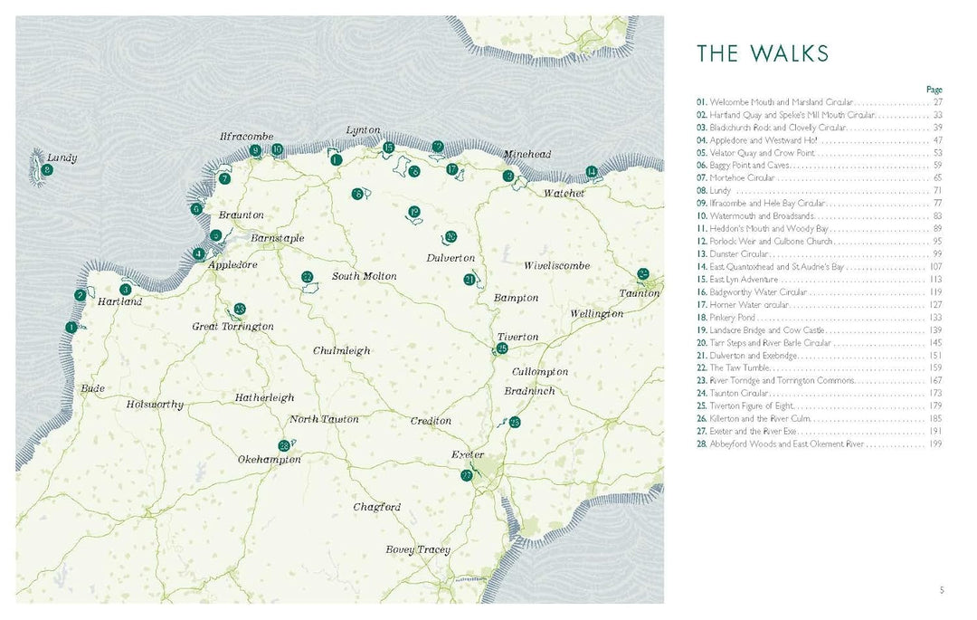 Wild Swimming Walks Exmoor & North Devon: 28 Lake, River & Waterfall Days Out, Taschenbuch