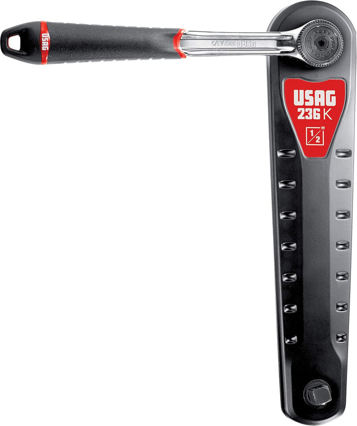 USAG U02360700 Kettenverlängerung für 1/2 Stecknüsse, schwarz Steckschlüsseln 1/2, Steckschlüsseln 1