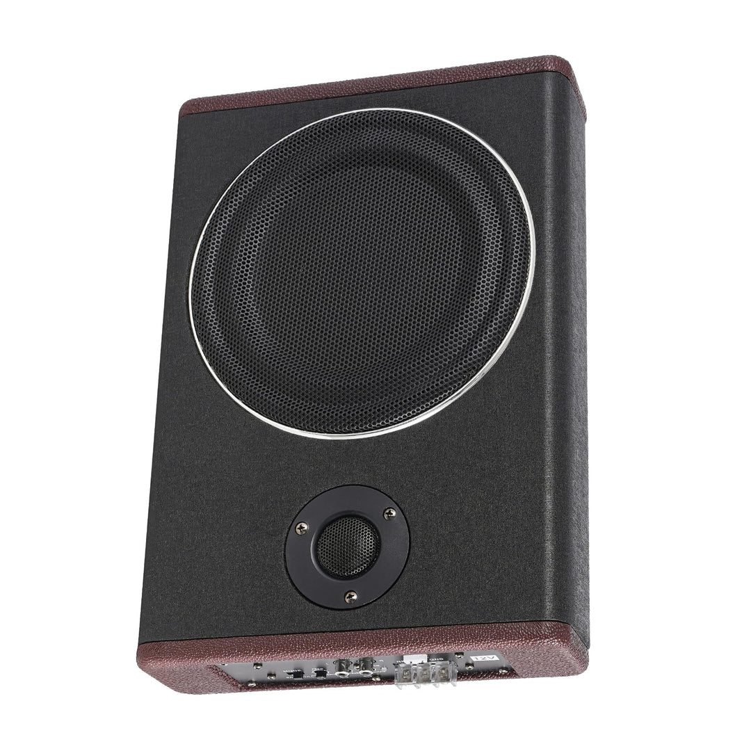 8 Zoll 600W Aktive Bassbox, Auto Subwoofer, Robuster Holz- Und Edelstahl-Lautsprecher, 40hz-200hz Fr