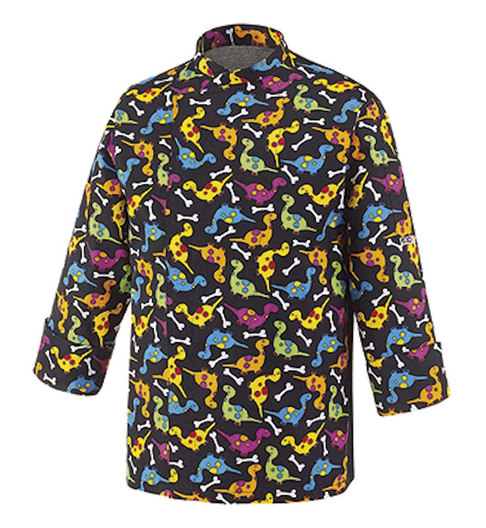 EGOCHEF Emporio Ferraris Fantasy Kochjacke XL Dino, XL Dino