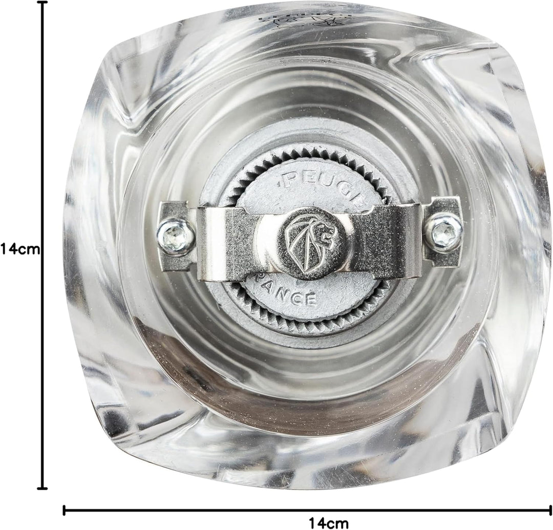 Ouessant Pm 14 Cm Acryl-inox Peugeot 29036 Pfeffermühle, Pfeffermühle
