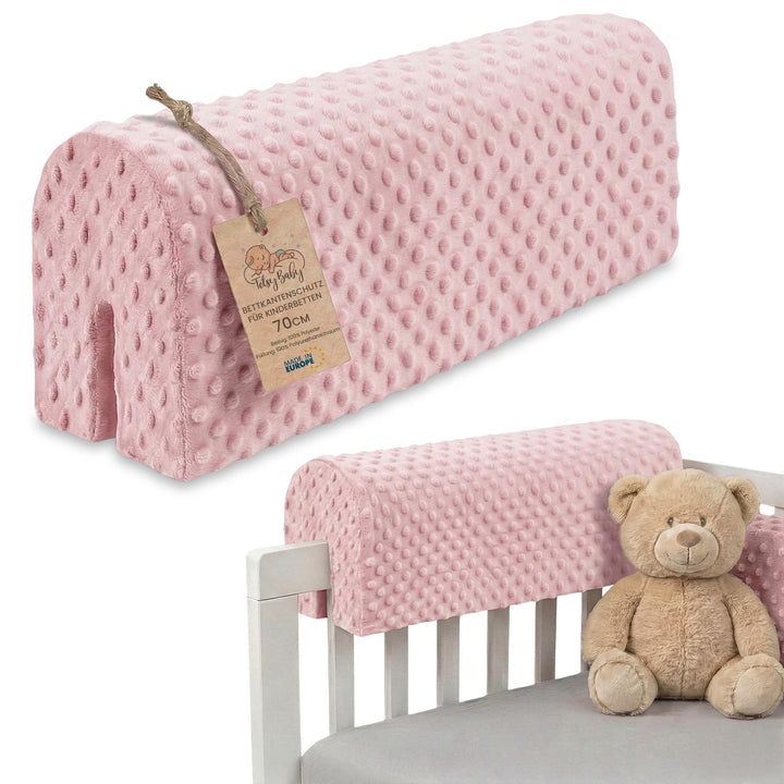 Totsy Baby Bettkantenschutz für Kinderbetten 70 cm - Schutz für Bettrahmen Kantenschutz Kinder Babyb