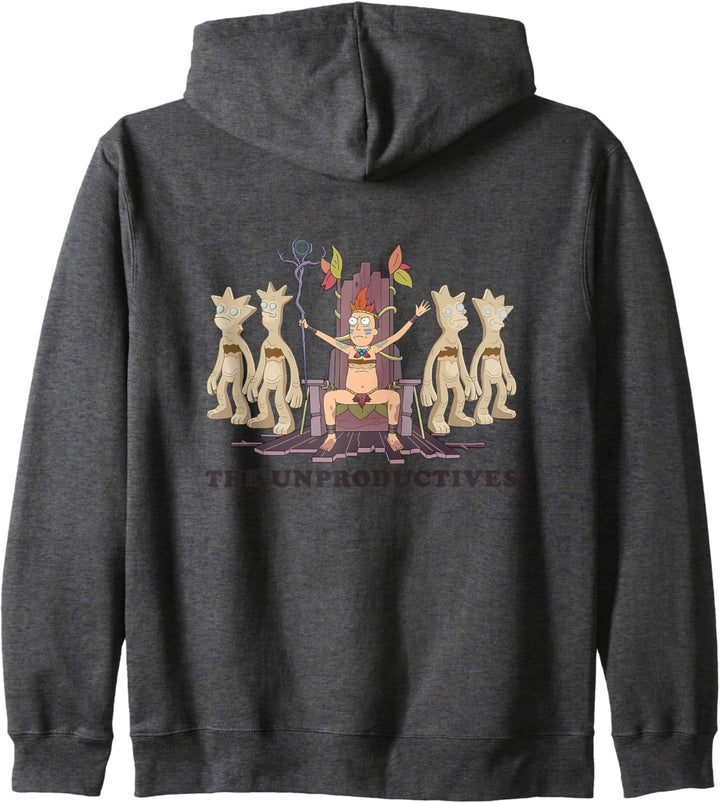 Rick and Morty The Unproductives Kapuzenjacke