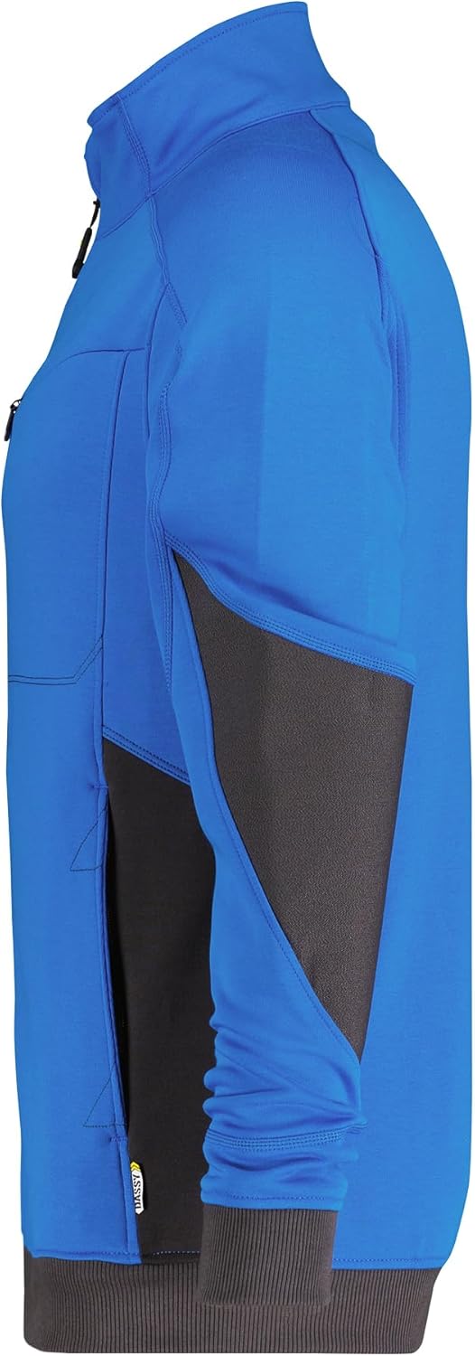 DASSY Velox Sweatshirt D-FLEX COPES 86 L Azure / Anthrazit, L Azure / Anthrazit