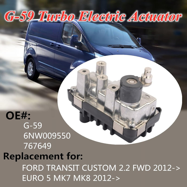 Bisenya G-59 Elektrischer Turboantrieb 767649 Kompatibel mit Fo-rd Transit Custom 2.2 FWD MK7 MK8 20