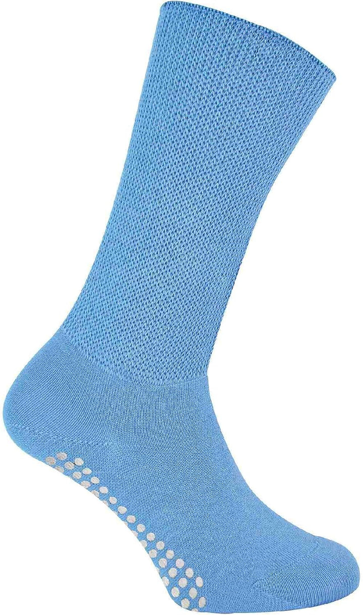 Ohne Gummi Ödeme Socken mit Antirutsch Noppen | Herren &amp; Damen | Dr. Socks | Extra Weite Antirutsch