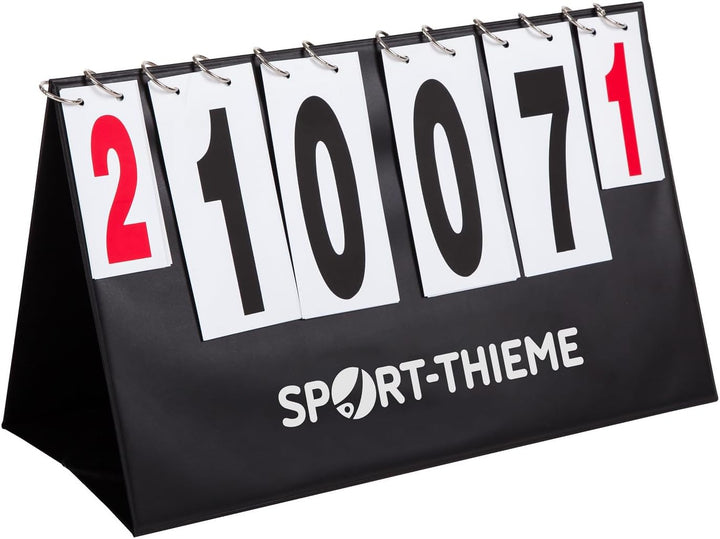 Sport-Thieme Zählgerät Ringbuch | 6 Ziffern | Ideal für Fussball, Handball und mehr | Hochwertige Ve