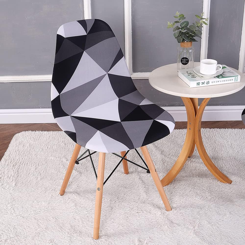 CHNSHOME Stuhlhusse skandinavisches Esszimmerstühle 6er Set Schonbezüge Scandinavian Küchenstuhl ska