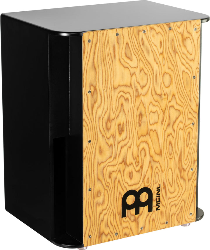 Meinl Percussion Vertical Subwoofer Cajon - Trommelkiste mit Snare und extrem tiefem Bass - Maple Fr