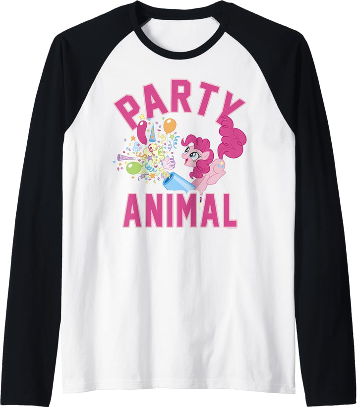 My Little Pony: Friendship Is Magic Pinkie Pie Party Animal Raglan