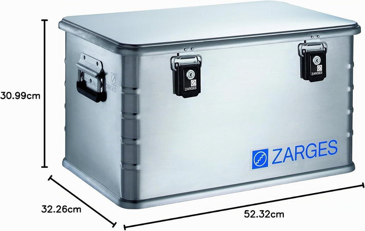 Mini-Box Plus Leichtmetallbox 60 Liter Silber, 60 Liter Silber