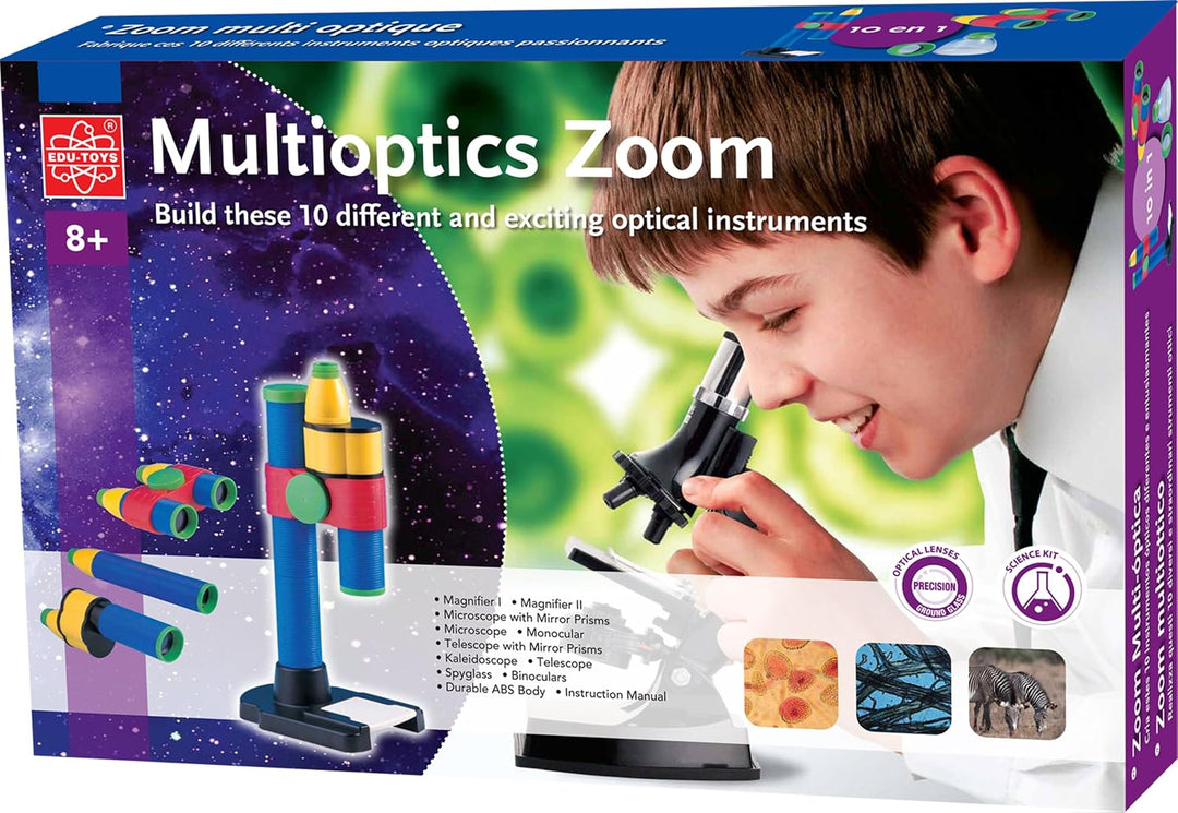 EDU Toys Experimentierkasten Multioptics Zoom MT100 ab 8 Jahre