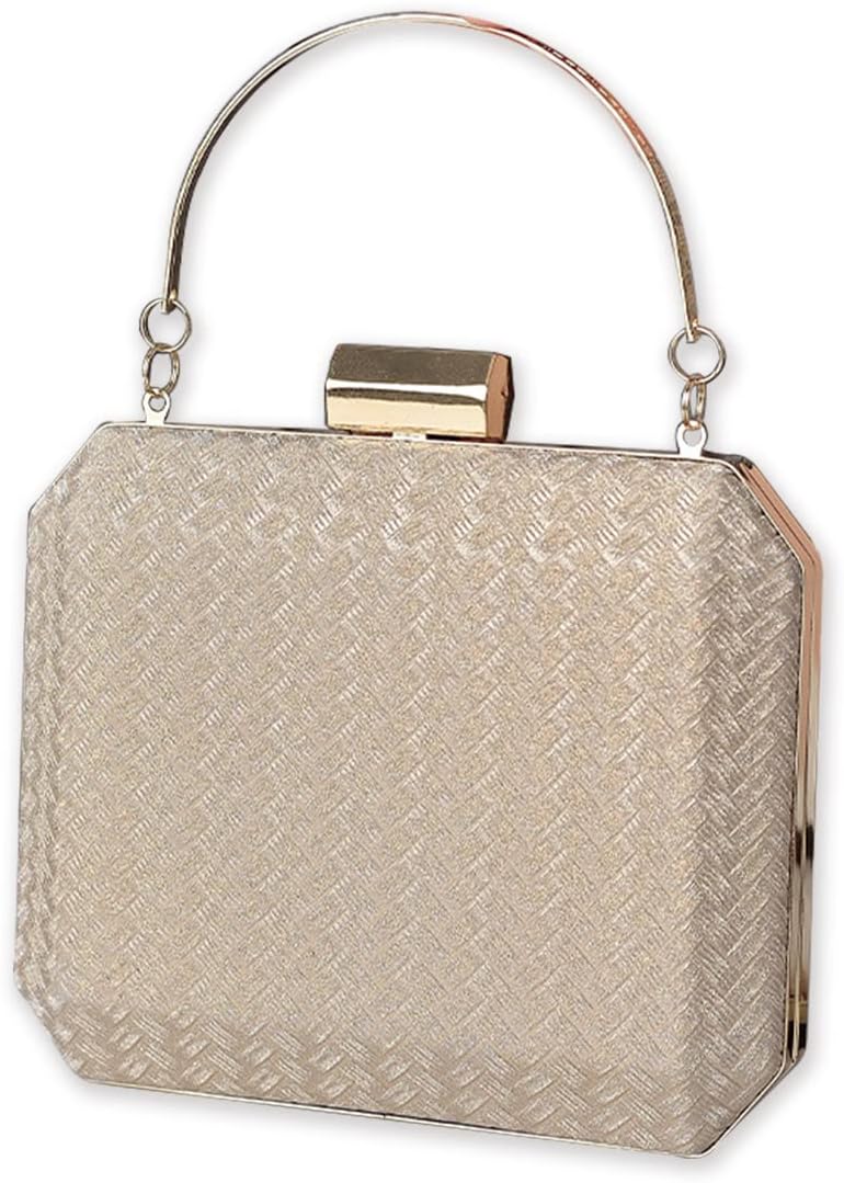 CORIOS Damen Abendtasche Funkelnd Handtasche Glänzend Umhängetasche Glitzer Henkeltasche Hochzeit Br