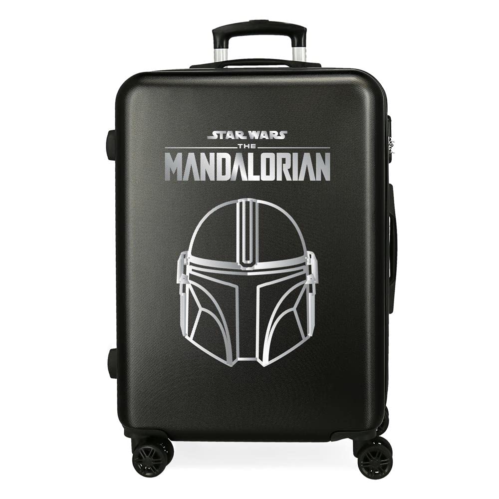 Star Wars Legend Mittelgrosser Koffer, Schwarz, 48 x 68 x 26 cm, ABS, seitlicher Zahlenkombinationsv