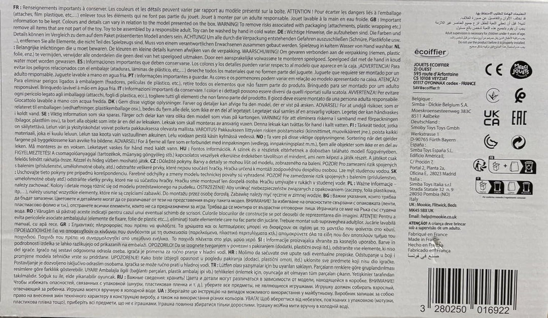 Ecoiffier 1692 Merchant Delight, Mehrfarbig, S