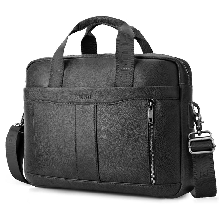 BAGZY Laptoptasche 15.6 Zoll Aktentasche Herren Umhängetasche Geschenk für Männer Handtasche für Mä