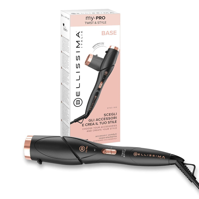 Bellissima My Pro Twist & Style GT22 100, Multifunktions-Haarstyler mit Zubehör für Wellen und Locke