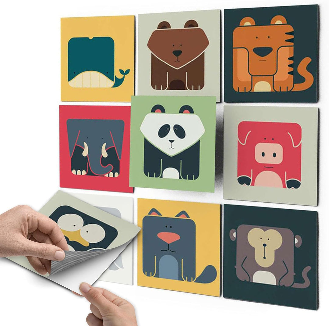 Fliesensticker - CREATISTO Dekoaufkleber für Fliesen Kindermotivl Fliesen-Aufkleber Folie Sticker Kü