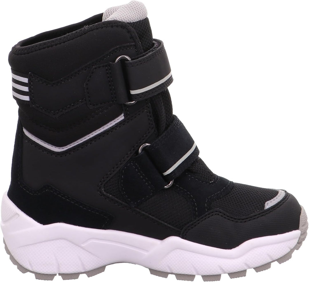 Superfit Jungen CULUSUK 2.0 warm gefütterte Gore-Tex Schneestiefel 25 EU Weit Schwarz Grau 0000, 25