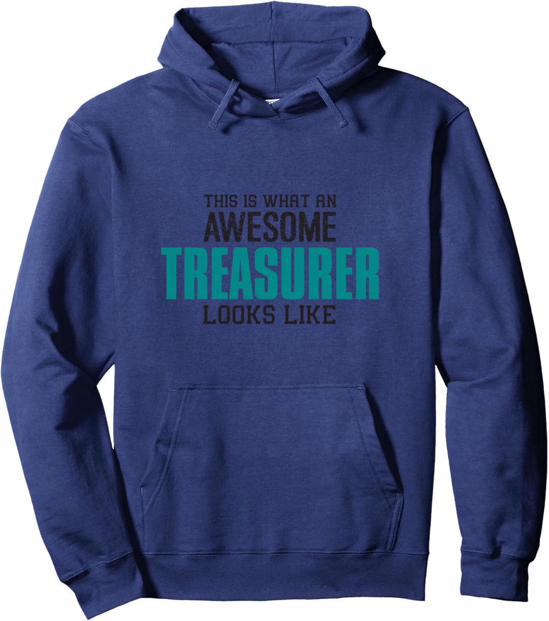 So sieht ein cooler Schatzmeister aus Geschenk Buchhalter-in Pullover Hoodie