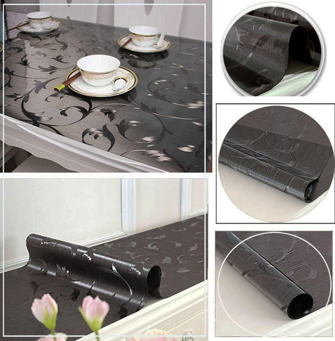 FANIVIN Haushalt Küche PVC Tischdecke Tischmatte Schreibtisch Tischfolie Tischschutz Matte Wasserdic