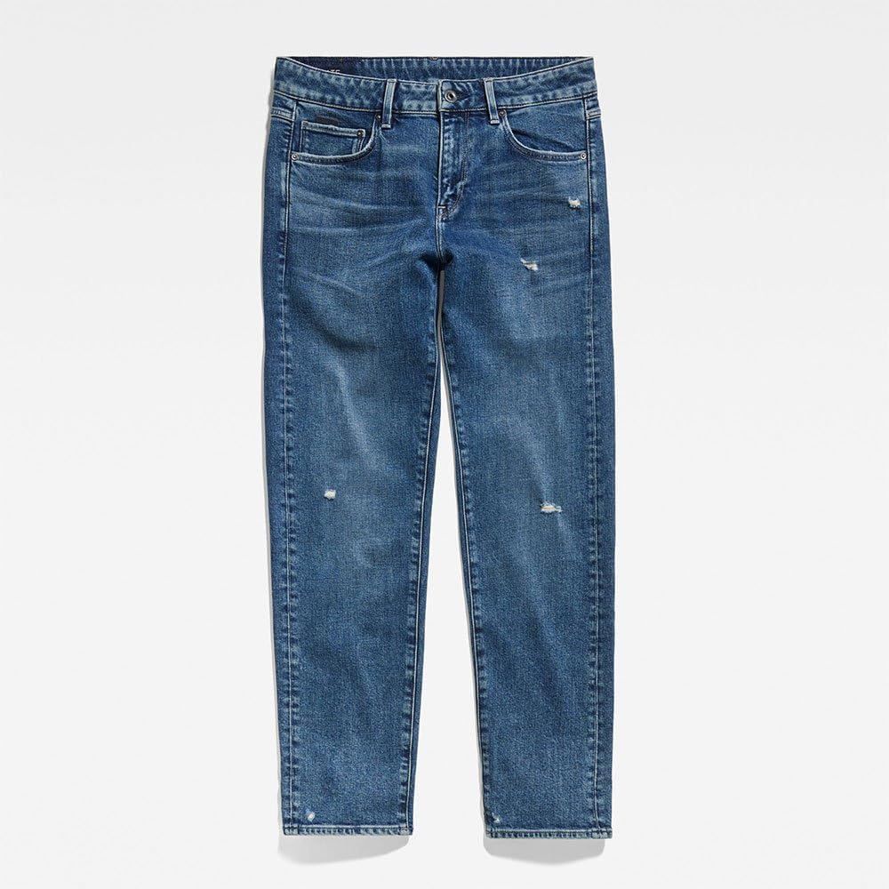 G-STAR RAW Damen Kate Boyfriend Jeans 29W / 30L Blau (Antique Faded Orinoco Blue Destroyed D15264-c0