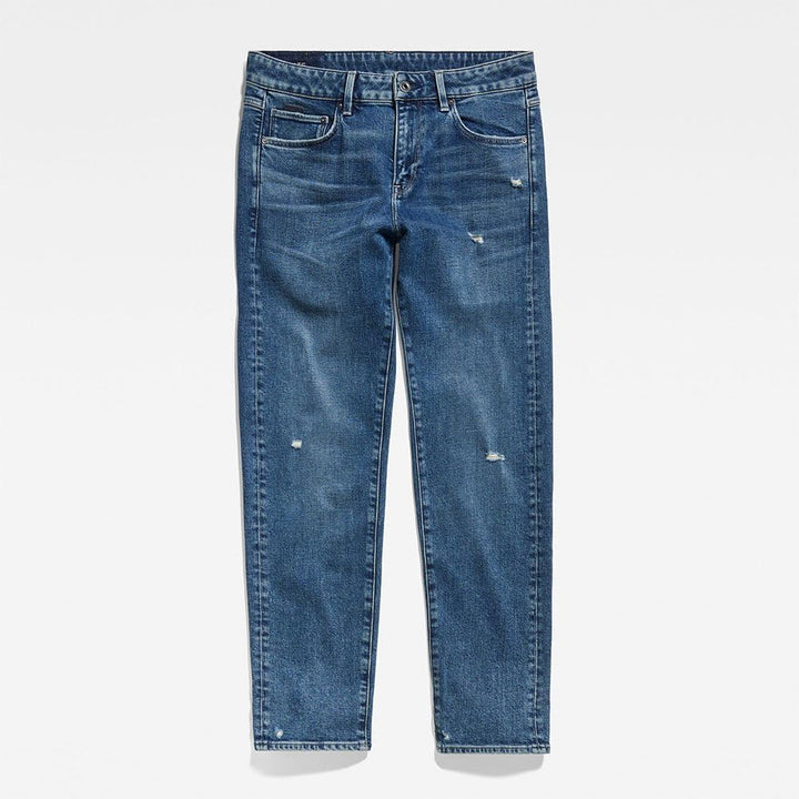 G-STAR RAW Damen Kate Boyfriend Jeans 29W / 30L Blau (Antique Faded Orinoco Blue Destroyed D15264-c0