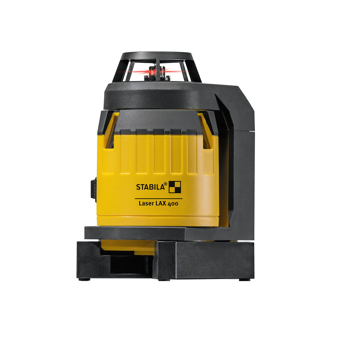 STABILA Kreuzlinienlaser LAX 400, selbstnivellierend, 360°-Horizontal-Linie, 2 Vertikal-Linien, Lotf